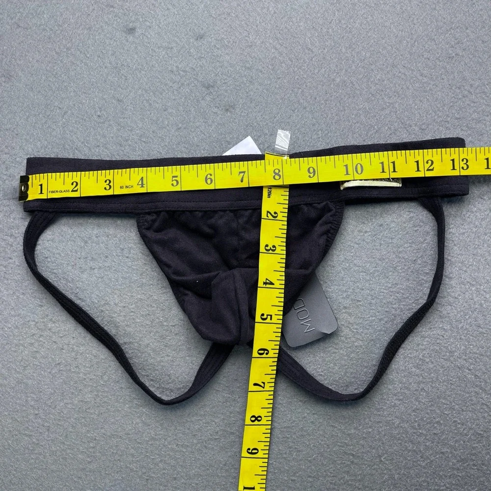 NWT‎ Modus Vivendi Suede Jockstrap Mens Large Brown 13913 Athletic Supporter